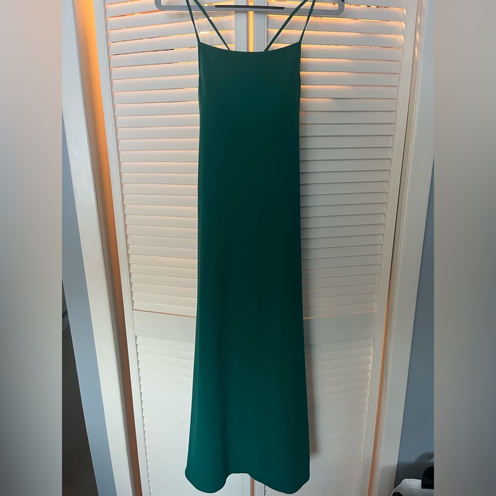 Uniqlo Teal Maxi Dress